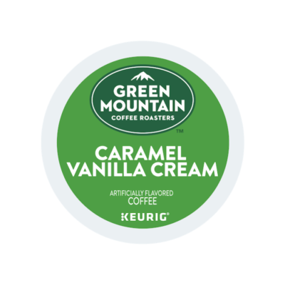 Caramel Vanilla Cream K-Cup® Coffee lid