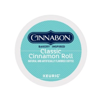 cinnabon cinnamon roll kcup lid