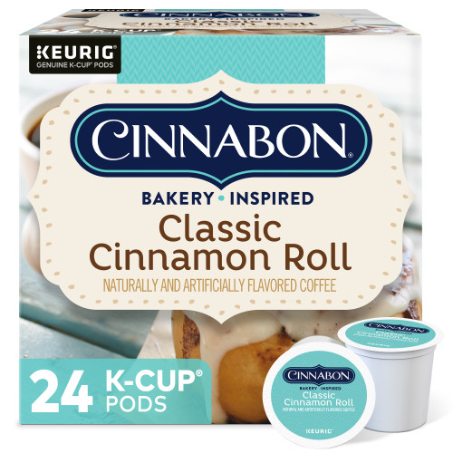 cinnabon kcups box of 24