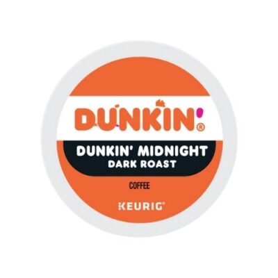 dunkin midnight dark roast kcups lid