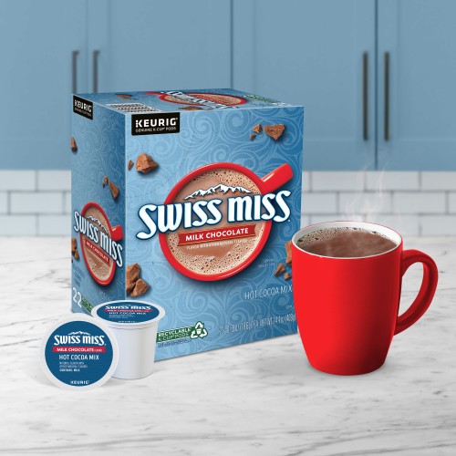 keurig swiss miss hot chocolate box of 24 with mug
