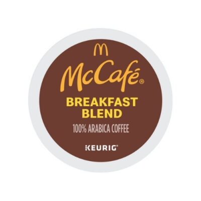 McCafe Breakfast Blend Kcups lid