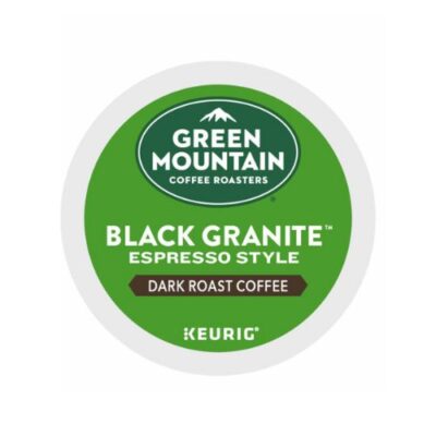 black granite espresso kcups lid
