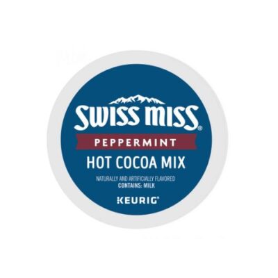 swiss miss peppermint hot cocoa kcups